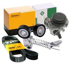 CONTI 5PK1745 + INA Rollen Satz WAPU f&uuml;r MERCEDES W176 X117 W246 X156 1.8-2.1CDI