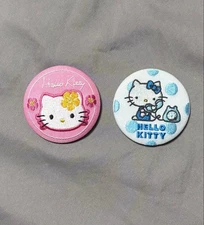 Hello Kitty Embroidery Tin Badge Set
