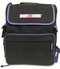 CROP IN STYLE BackPack Scrapbooking Organizer Carry Tote Bag Art/Craft Supplies