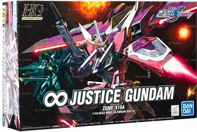 Gunpla 1/144 BANDAI Gundam HG ZGMF-X19A Seed-32 InfiniteJustice