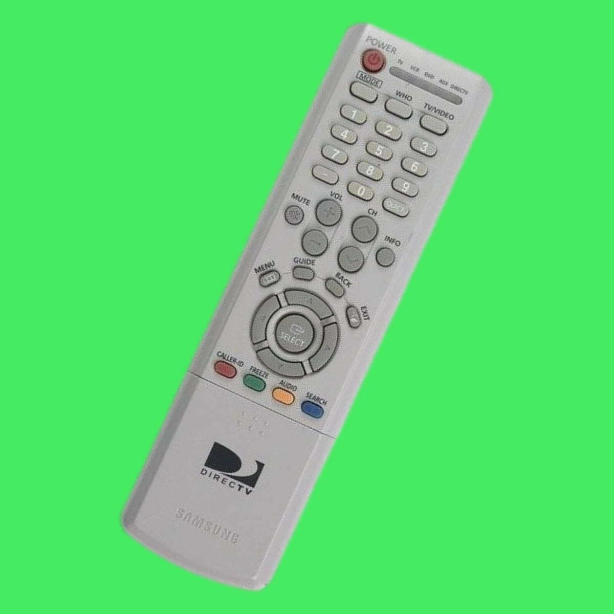 directv remote control code lookup