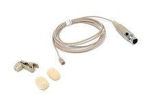 Lavalier Lapel Microphone Mic w/ 4 pin mini XLR TA4F for Shure wireless