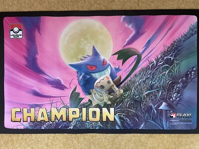 Pokemon TCG Gengar & Mimikyu Champion Playmat (2018) RARE | eBay