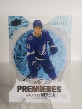 Waltteri Merela 2023-24 Upper Deck Ice Premieres Rookie /999 Lightning RC
