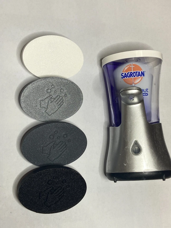 Nachfüll Deckel passend für Sagrotan für Dettol No Touch Abdeckung Seifenspender - Bild 2 von 4