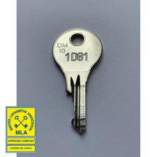 Volvo Replacement Detachable Towbar Key Cut to Code 1D01 to 1D57