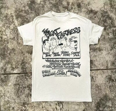 Rare THE BEAT FARMERS Tour Concert 1983 Gift For Fan S to 5XL T-shirt BT878