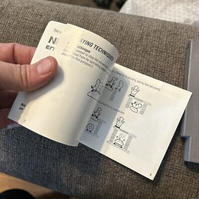 Burger Time with instructin manual and nintendo sleeve (NES, 1987)