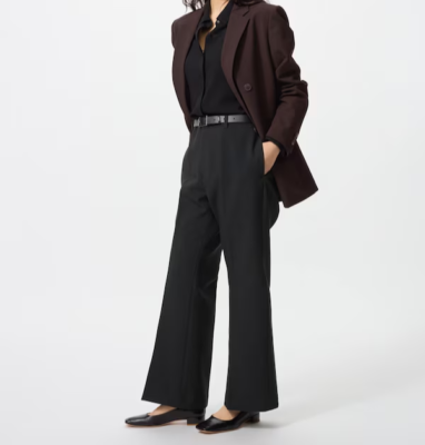 ASK availability first)UNIQLO Smart flare pants, short length new  display picture 1