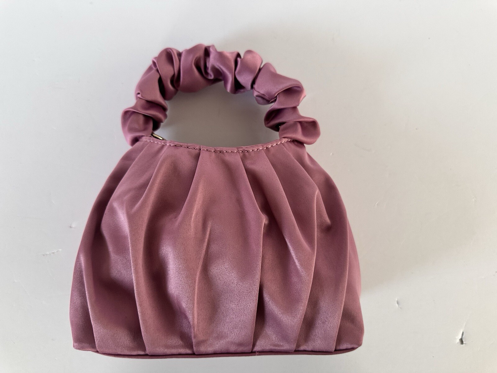 Women's Trendy Satin Hobo Bag Pleated Cloud Tote Coquette Style