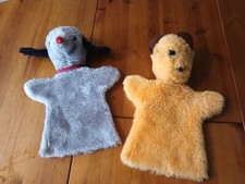 Sooty and Sweep hand puppets