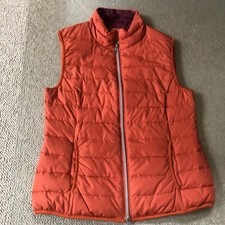 Street One Orange Women Puffed Down Gillet Uk 12