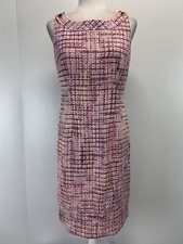 NEW! Talbots Tweed Sleeveless Dress Jumper 4 Sheath Classic Preppy Academia