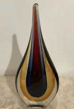 DOVDOV Hand-Blown Glass Sculpture, Stained Creative Glass Art Collection Stat...