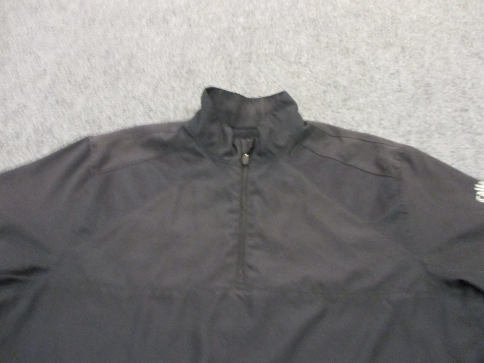 Chaqueta Callaway Para Hombre Extra Grande Negra Pullover Poliéster Manga Larga Golf Foto 2 de 4
