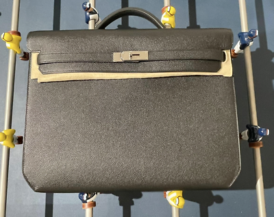 HERMES Kelly Depeche 38 business hand bag briefcase