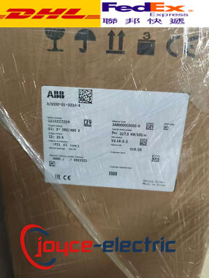 1pcs Brand New In Box ABB Inverter ACS550-01-023A-4  Expedited Shipping