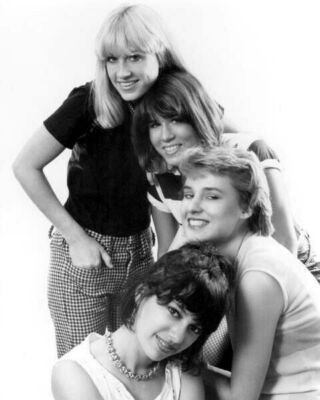The Bangles 1981 early portrait Susannah Debbi Vicki & Annette poster 24x30