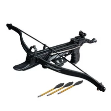 SAS Rogue 80 Pound Self-Cocking Pistol Crossbow with Handgrip Balck - Open Box