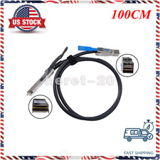 External SAS Cable QSFP SFF-8436 to SFF-8644 Hybrid HD Mini SAS Cable 3.3ft 1M