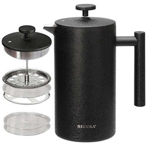 Coffee Maker, 304 Grade Stainless Steel Insulated Coffee