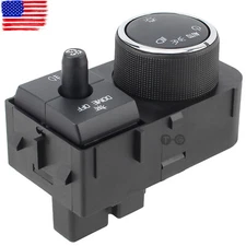 Headlight Switch w/ Fog Light For 07-13 Chevy Silverado GMC Sierra 1500 Yukon