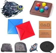 For compatible Squid Gonggi Korean Game, Kore...