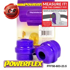 Powerflex Vorn Überrollbügel Buchsen 23.5mm für Peugeot 5008 (09on)