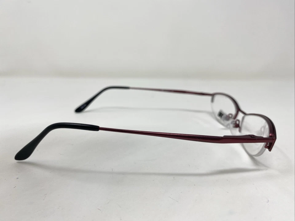 Marco de gafas OGI 3034 Col.574 52-17-140 rosa borgoña medio borde SX78 Foto 4 de 4