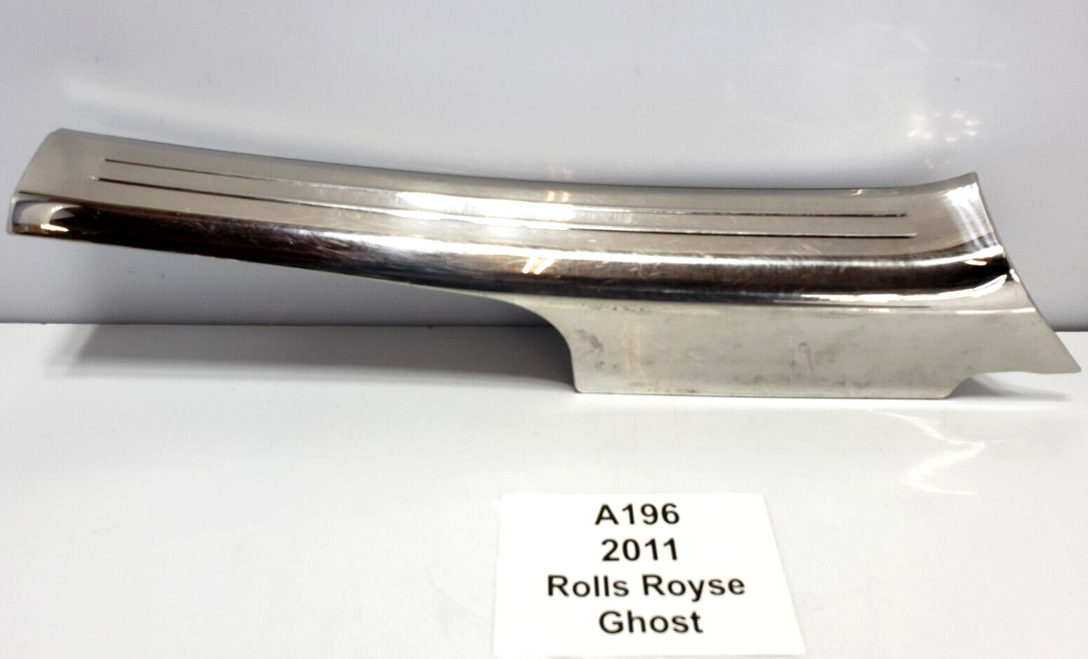 ✅ 10-14 OEM Rolls Royce Ghost RR4 Rear Left Driver Door Sill Scuff Plate NOTE*