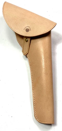 CIVIL WAR CS CONFEDERATE US UNION M1858 PISTOL LEATHER HOLSTER-NATURAL