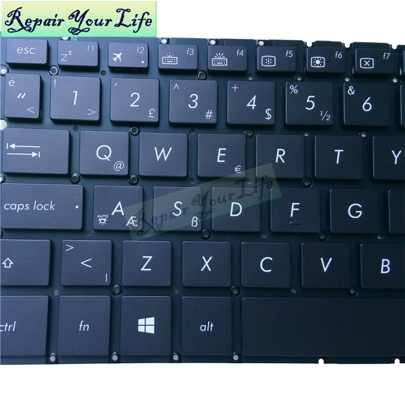 TR Turkish Backlit Laptop Keyboard ASUS ZenBook UX330 UX330U UX330UA UX330UAK - Image 3 of 4