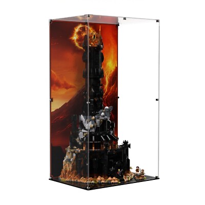 BRICK IN IT Display Case For LEGO® Icons The Lord of the Rings: Barad-dûr  10333