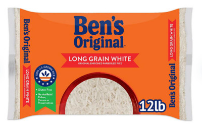 Ben's Original Enriched Long Grain White Parboiled Rice (12 lbs.) FREE SHIPPING