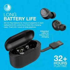 JLab Go Air POP True Wireless Bluetooth Earbuds, In-Ear Headphones iOS  Android