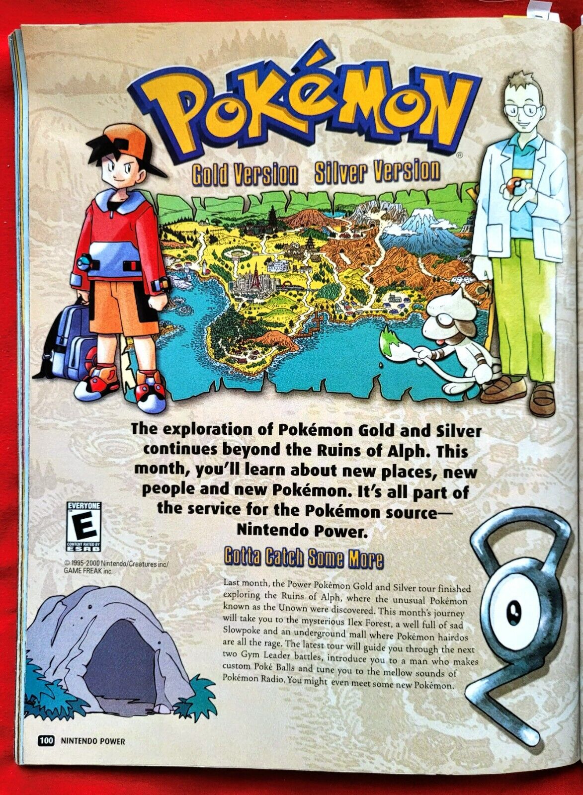 Pokemon Gold Silver Poster