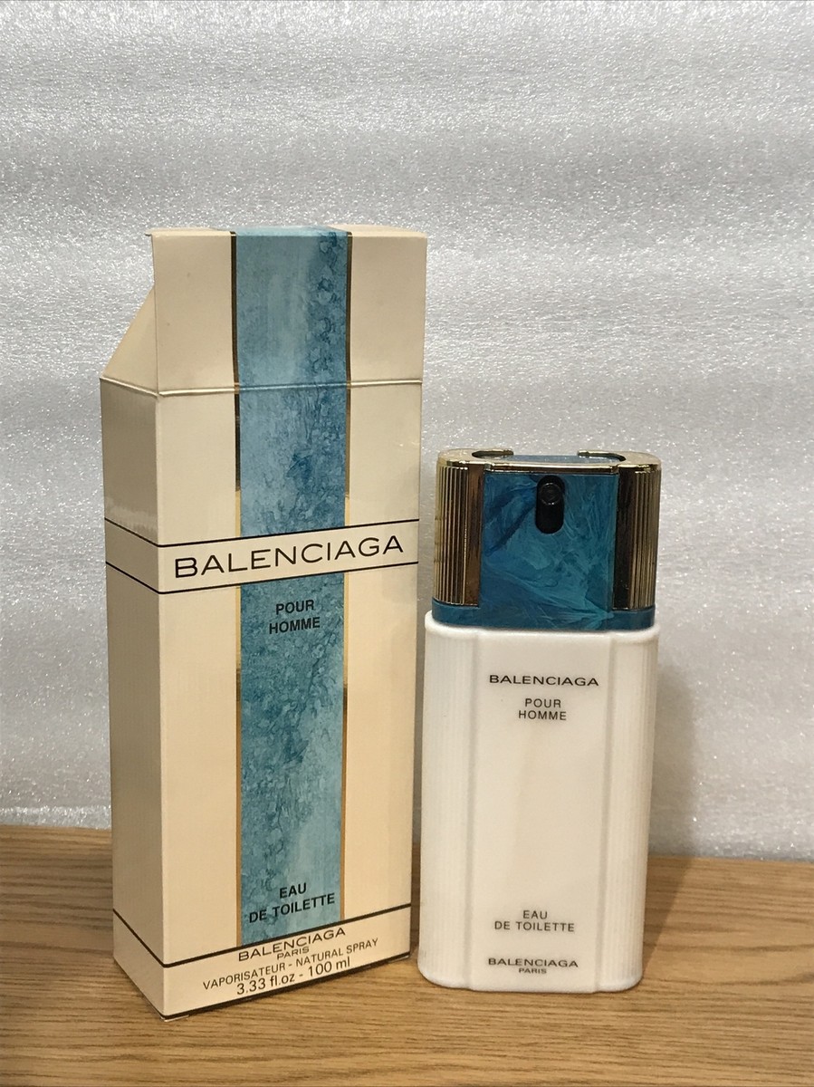 BALENCIAGA POUR HOMME,3.4oz 100ml. EDT Discontinued, New In Box