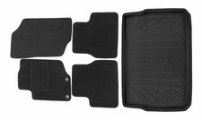 Kofferraumwanne Fußmatten Set Passend Für Peugeot 208 2012-2019