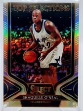 2018-19 Select Top Selections Silver Prizm- Shaquille O'Neal Orlando Magic!