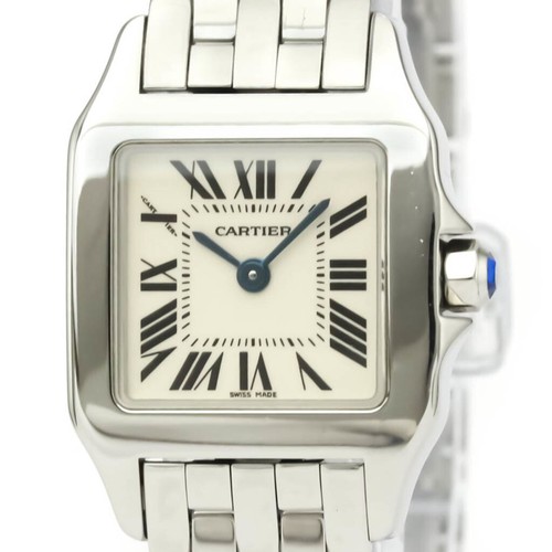 Polished CARTIER Santos Demoiselle 