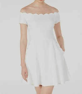 juniors white dress
