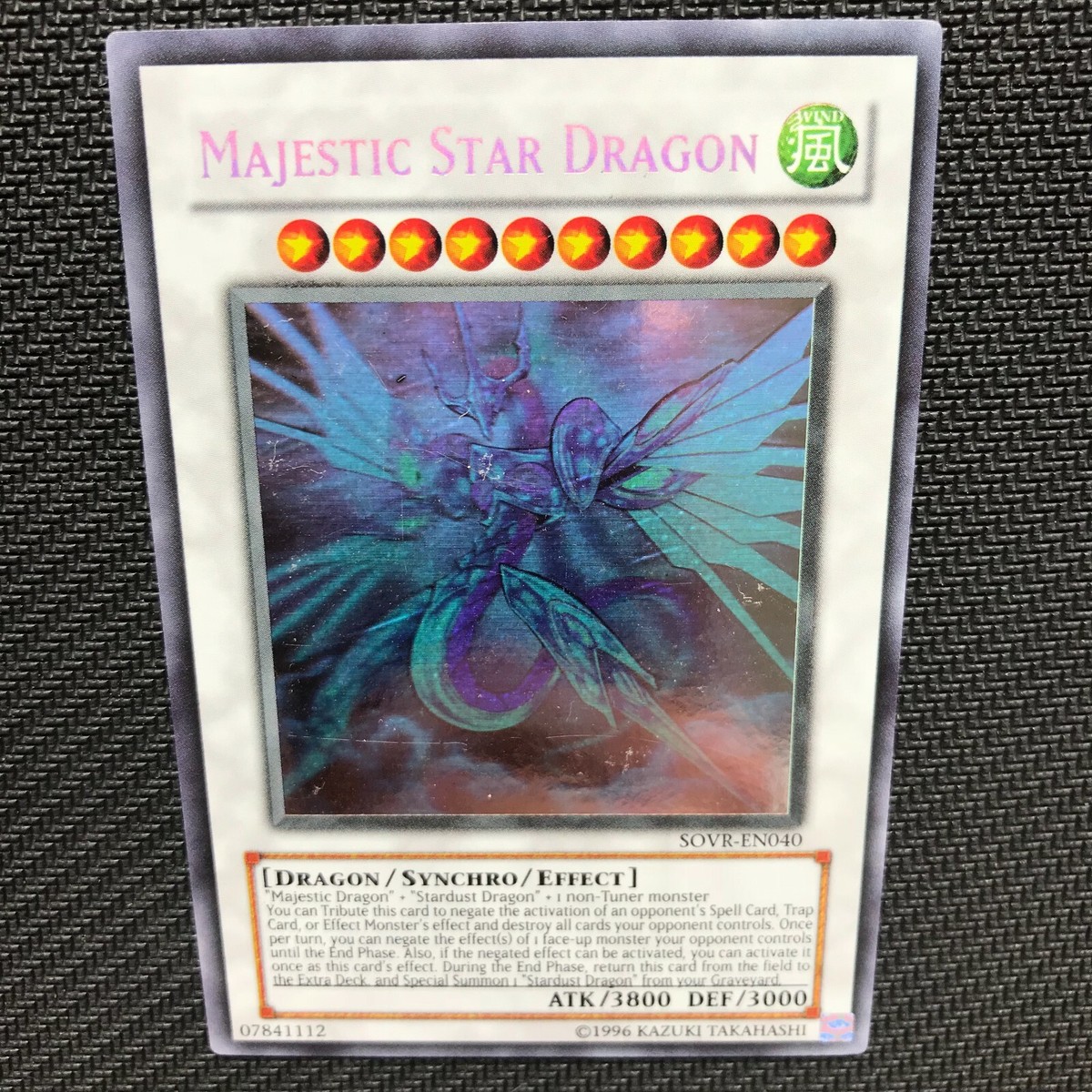 Majestic Star Dragon SOVR-EN040 Ghost Rare (NM) - Stardust
