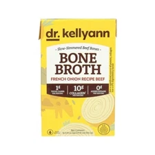 Dr. Kellyann French Onion Bone Broth - 5.5g collagen per serving - 16.9 oz