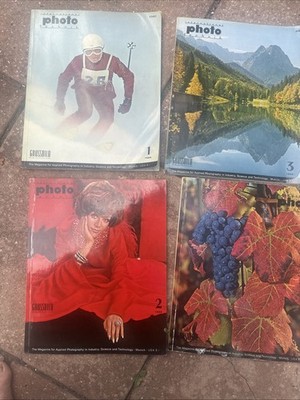 Vintage International Photo Technik Photography Magazines 1969 1-4 Lot Of 4