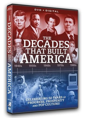 The Decades That Built America (DVD) John F. Kennedy Chubby Checker Alan Shepard