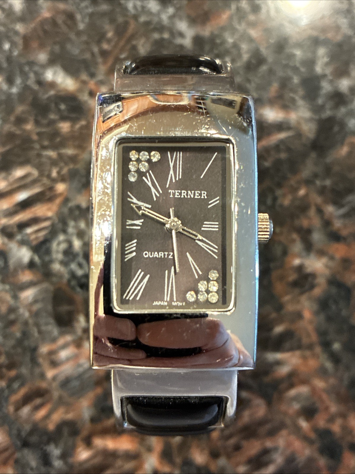 Bijoux Terner Rectangular Quartz Watch *Untested - image 1