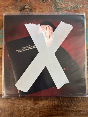 SIGNED Girl With No Face Polaroid + Deluxe Oxblood 2LP Vinyl AUTOGRAPHED Allie X