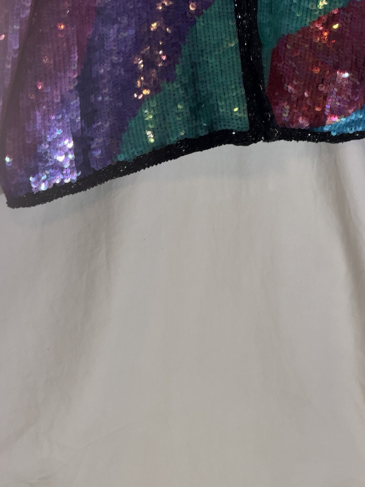 STENAY SILK JACKET SEQUIN JACKET  MEDIUM - image 4