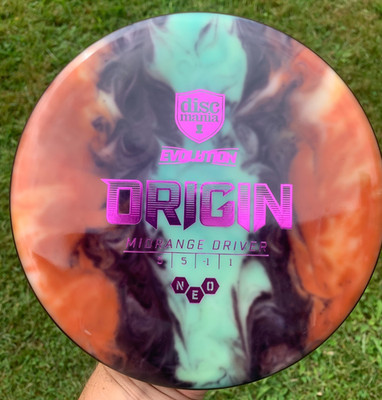 Discmania NEO Origin Dye Disc Golf Neu discgolf evolution line