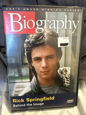 Rick Springfield Behind The Image- Biography (DVD, 2000, A&E ) LNC